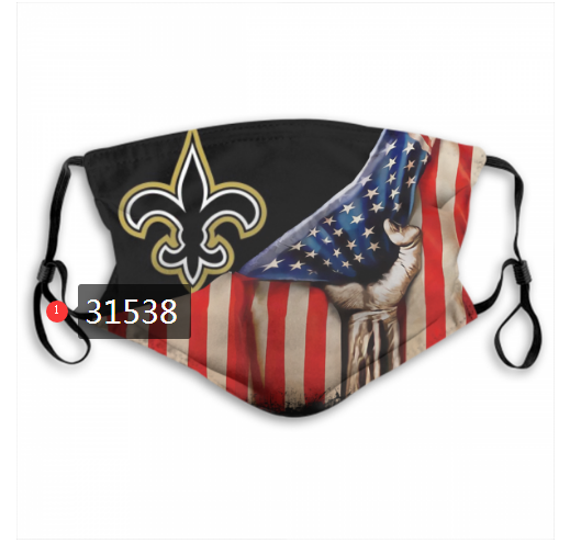 NFL 2020 New Orleans Saints #48 Dust mask with filter->pittsburgh steelers->NFL Jersey